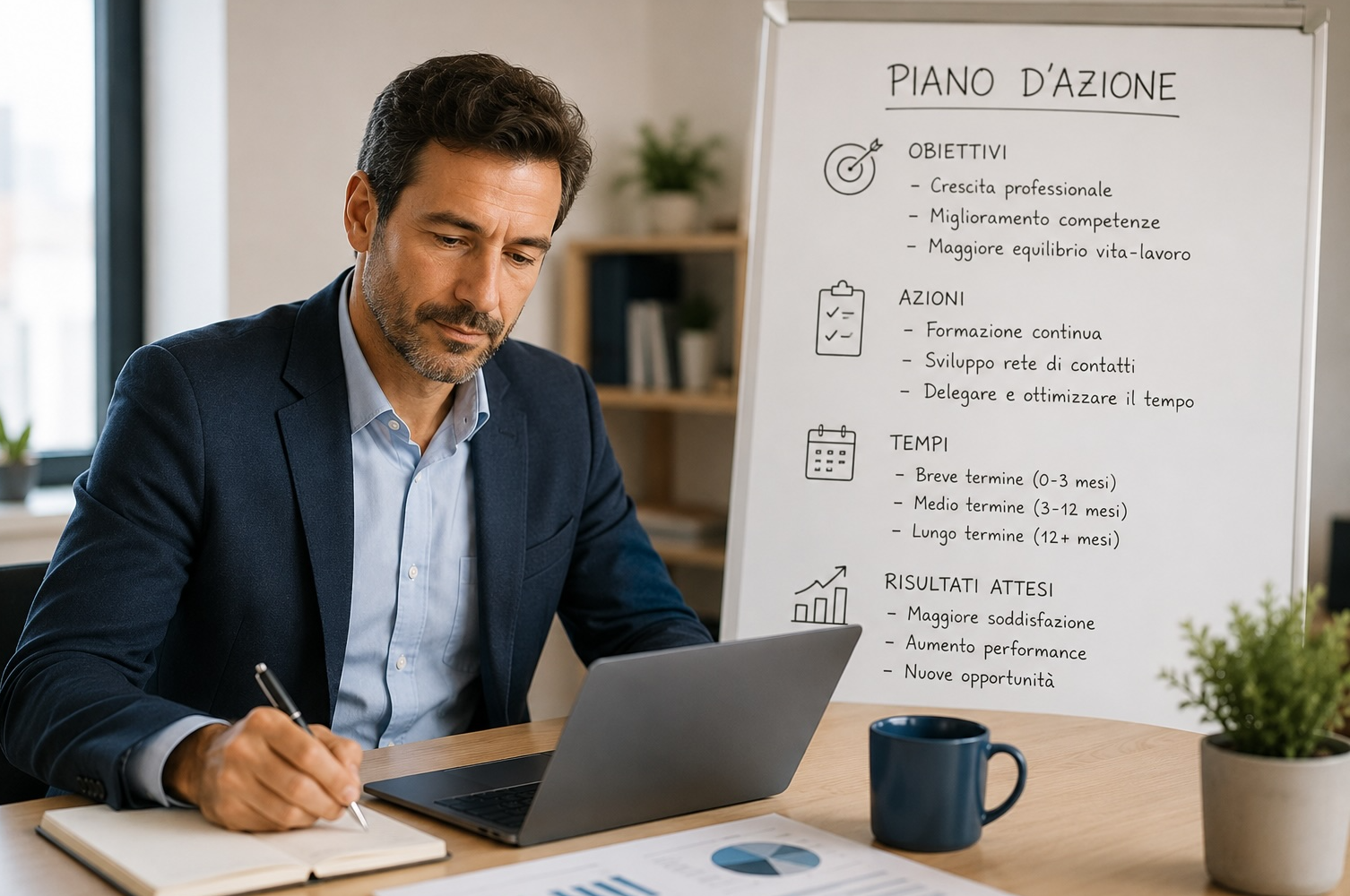Il piano di azione: attività, obiettivi, tempi e risultati attesi