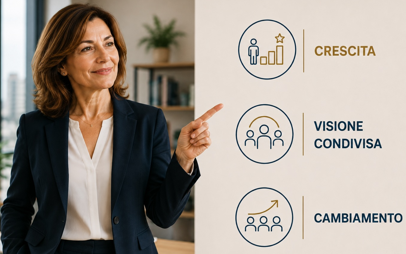 Manager donna: crescita, visione condivisa, cambiamento