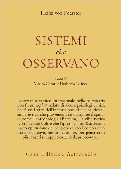 Heinz von Foerster — Sistemi che osservano